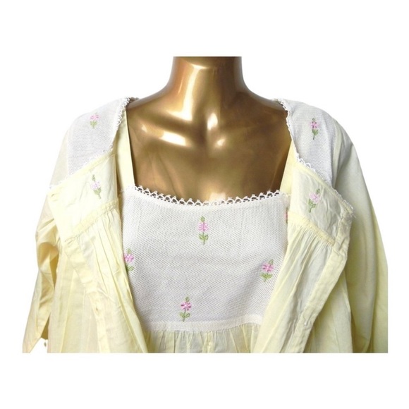 NWT Cotton Nightgown & Robe Set - Picture 3 of 15